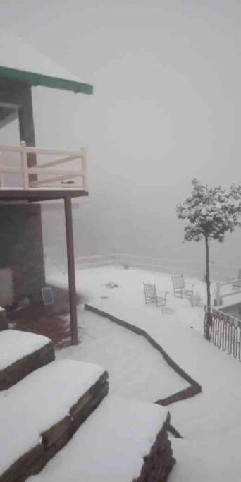 Hilltop 3Bhk Cottage L Camp Bagicha Mukteshwar Exterior foto
