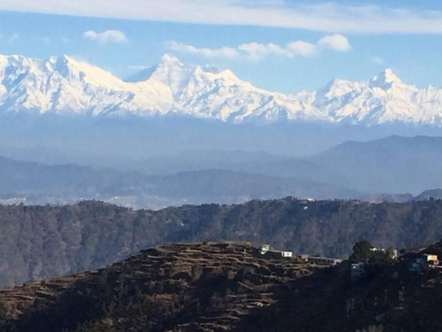 Hilltop 3Bhk Cottage L Camp Bagicha Mukteshwar Exterior foto