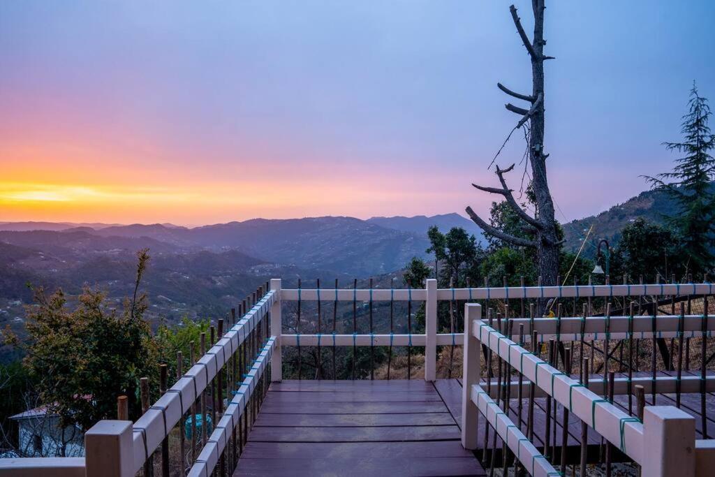 Hilltop 3Bhk Cottage L Camp Bagicha Mukteshwar Exterior foto