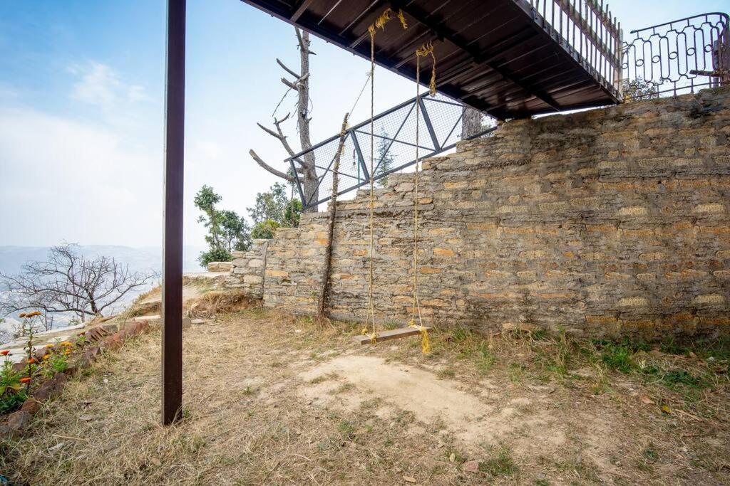 Hilltop 3Bhk Cottage L Camp Bagicha Mukteshwar Exterior foto