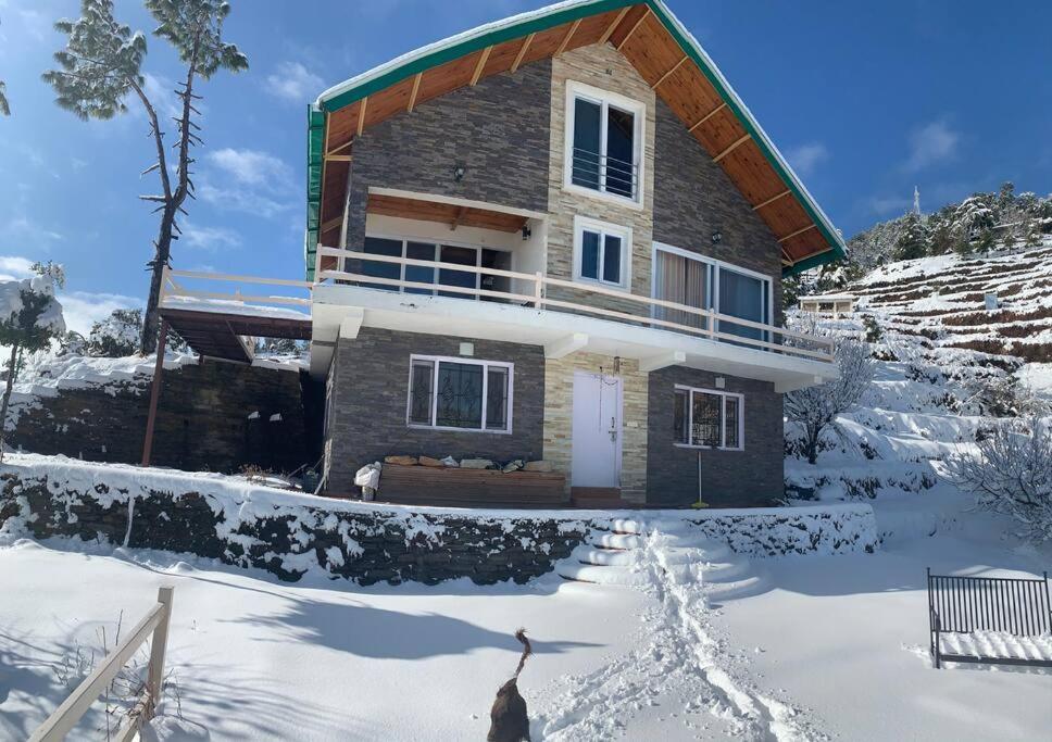 Hilltop 3Bhk Cottage L Camp Bagicha Mukteshwar Exterior foto